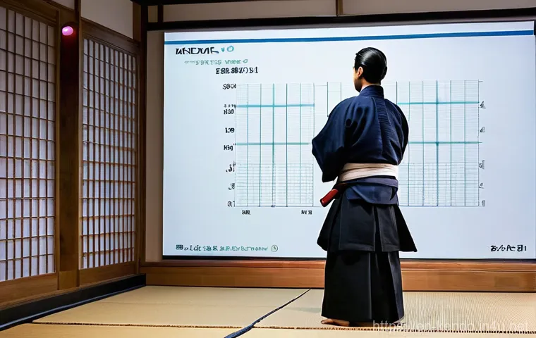 검도 기록 앱 추천 - **Prompt:** Two Kendo practitioners, one male in his 30s and one female in her late teens, are engag...