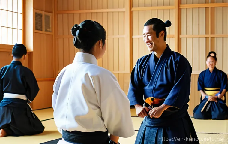 검도와 체중 조절 - **Image Prompt 2: Serene Focus and Mental Steel**
A close-up, contemplative portrait of a Kendo ... 검도와 체중 조절 - **Image Prompt 2: Serene Focus and Mental Steel**
A close-up, contemplative portrait of a Kendo ...